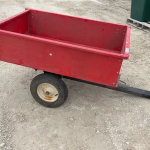 Agri-Fab 10 Cubic Foot Tow-Behind Lawn and Garden Utility Dump Cart