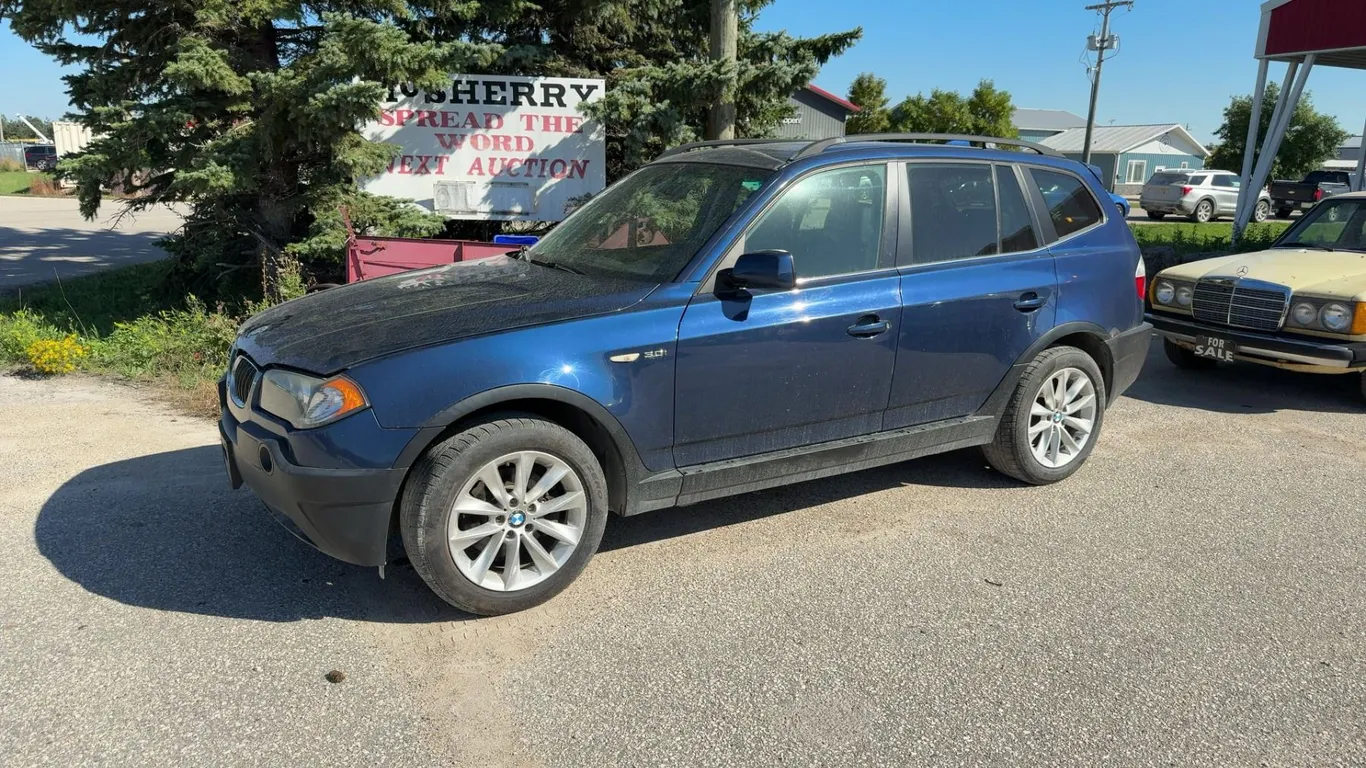 2005 BMW X3 SUV, 6 Cylinder, Key + TOD, Safety Expires Oct 3/26.