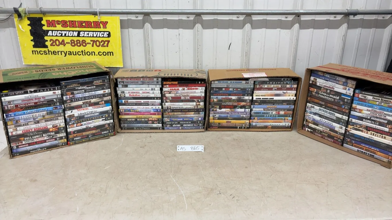 Large Collection Of DVD’s