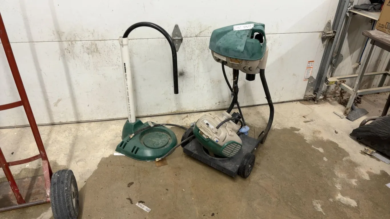 Mosquito Magnet Insect Trap with Wheeled Dolly for Repair or Parts