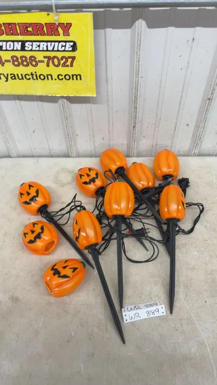 Halloween Pumpkin Lights Working
