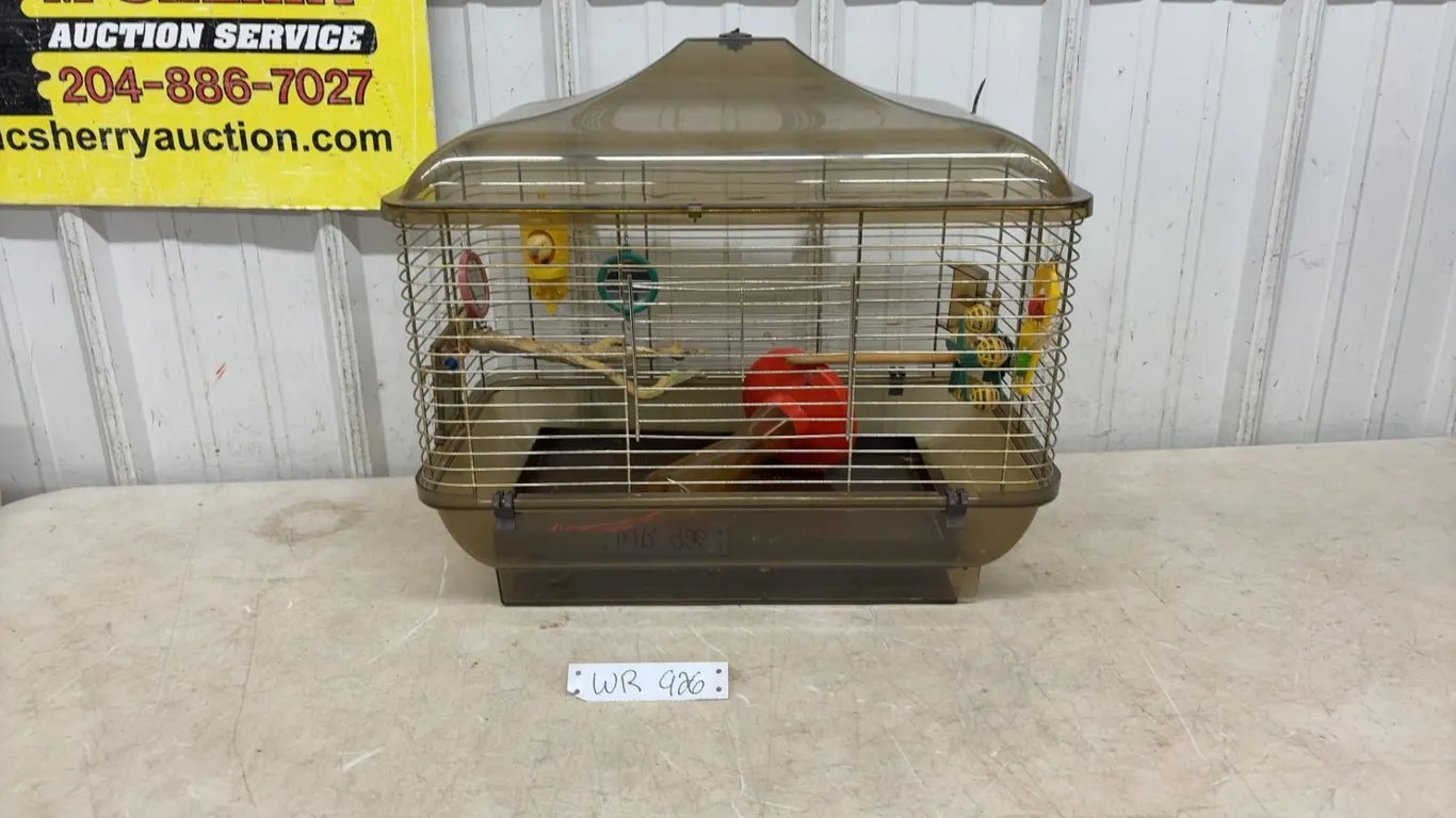 Bird Cage With Accessories
