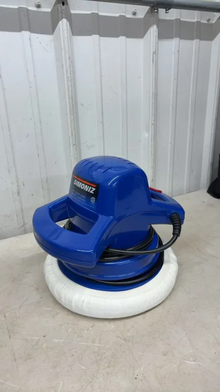 Craftsman Skill Saw, and Simoniz 10” Random Orbit Polisher/Waxer 120V, in Case, Extra Pad