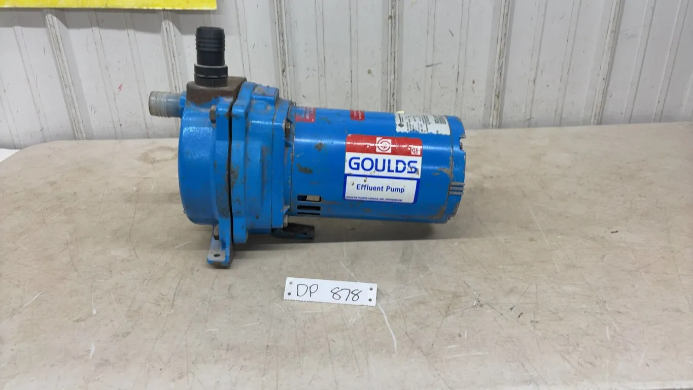 Goulds Grey Water Pump 1/2 HP, Rebuilt Electrical