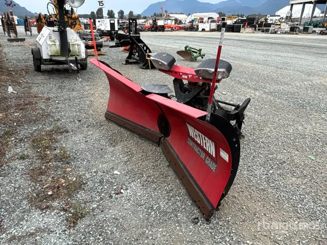 8 ft 6 in V Snow Plow - Fits 2009 GMC C7500
