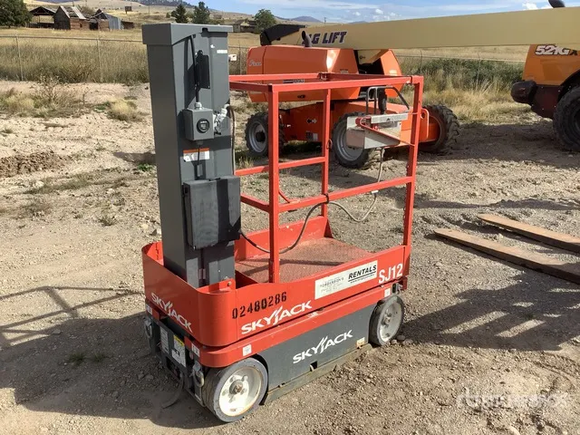 2017 Skyjack SJ12 Vertical Mast Lift