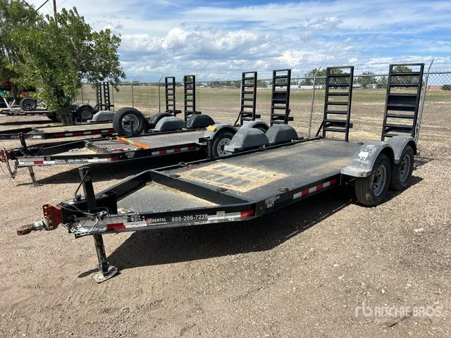 2019 Snake River FB6X14 14 ft T/A Equipment Trailer