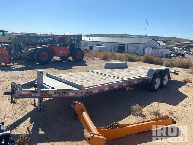2022 Trail King TKT14U 22 ft T/A Tilt Deck Trailer