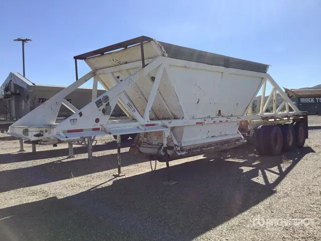 1999 Ranco 37 ft Tri/A A-Train Lead Belly Dump Trailer