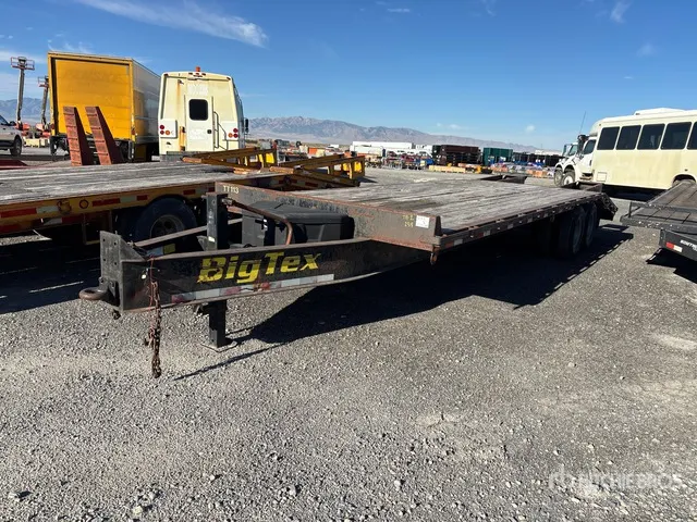 2002 Big Tex 25 ft T/A Equipment Trailer
