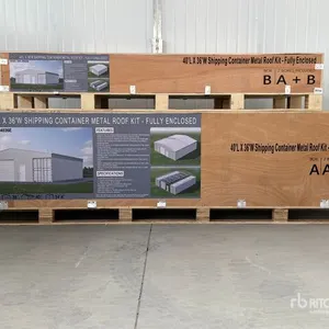 2026 AGR-CR4036E 36 ft x 40 ft Enclosed Container Shelter (Unused)