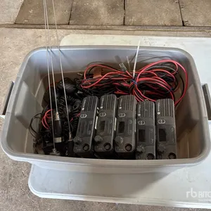 Quantity of (5) Motorola Radios