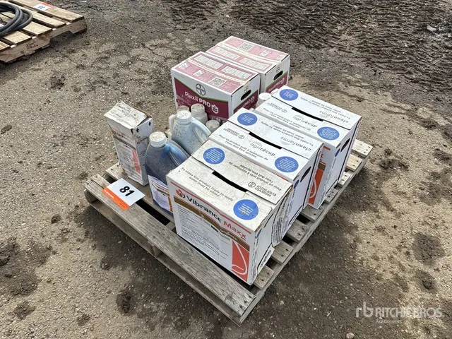 Quantity of Assorted Chemicals