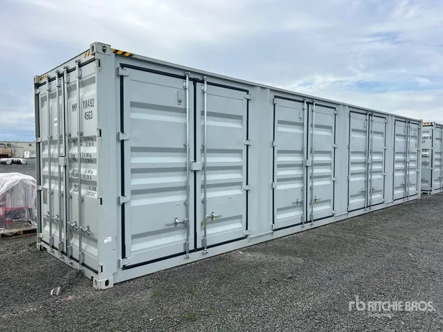 2026 40 ft High Cube Multi-Door Storage Container