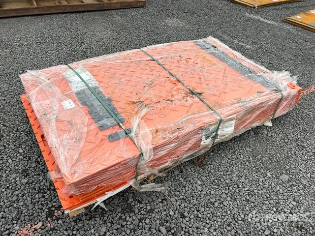 Quantity of (12) 4 ft x 7 ft 2 in Ground Protection Mats