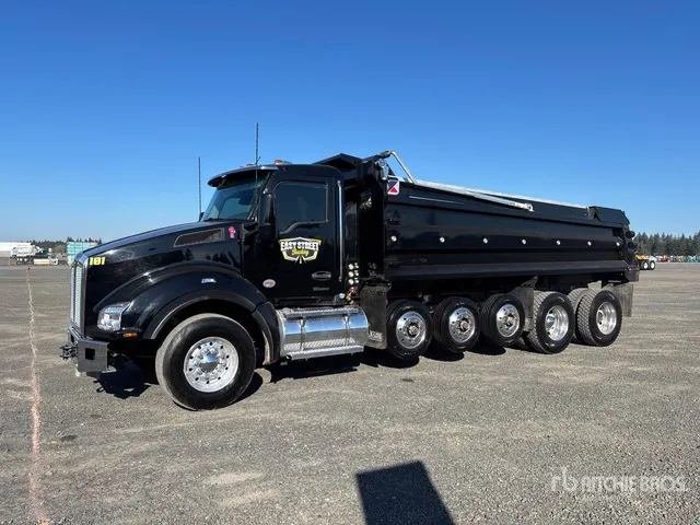 2025 Kenworth T880 12x4 Simple 16 Five Axle Dump Truck