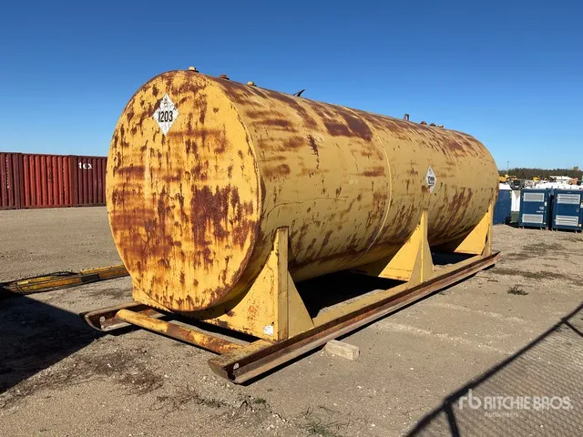 Skid Mounted Steel Fuel Tank