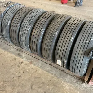 Quantity of (7) 11R24.5 Wheels and Tires