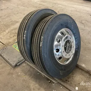 Quantity of (2) 11R22.5 Wheels and Tires