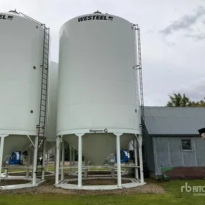 2017 Westeel 1620 Magnum-G +/- 4000 bu Smooth Wall Hopper Grain Bin