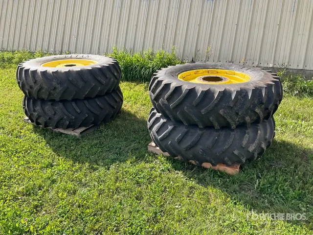 Quantity of (4) Titan 18.4-34 Tires - Fits John Deere 4700