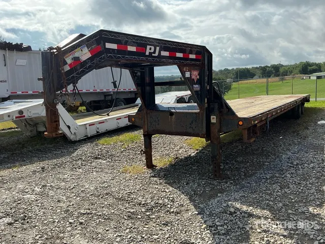 2020 PJ Trailers 24000 lb 40 ft T/A Gooseneck Equipment Trailer