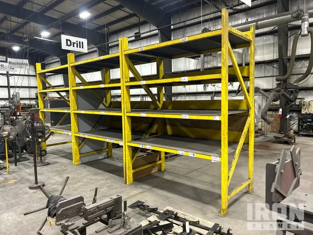 Quantity of (3) Steel Yellow Racking