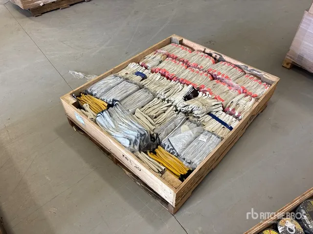 Quantity of Work Gloves (Unused)