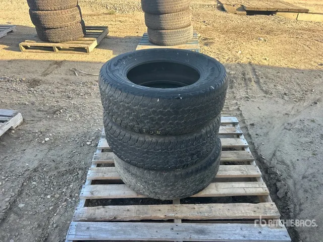 Quantity of (3) Goodyear 255/65R17 Tires
