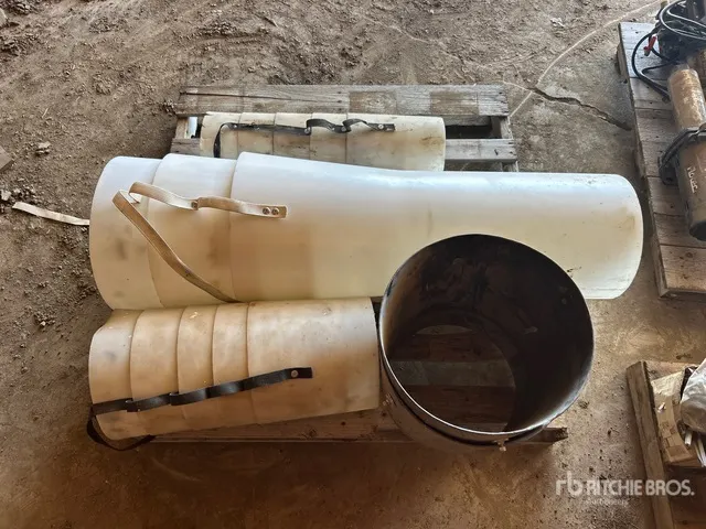 Quantity of (5) Auger Spouts & Air Seeder Hose