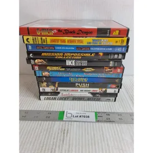 (12) DVD Movies-Street Fighter,Mission Impossible,Hansel&Gretel and more