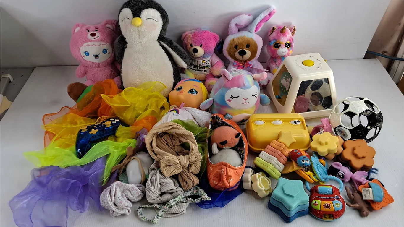 Assorted Kids Toys & Hair Bands