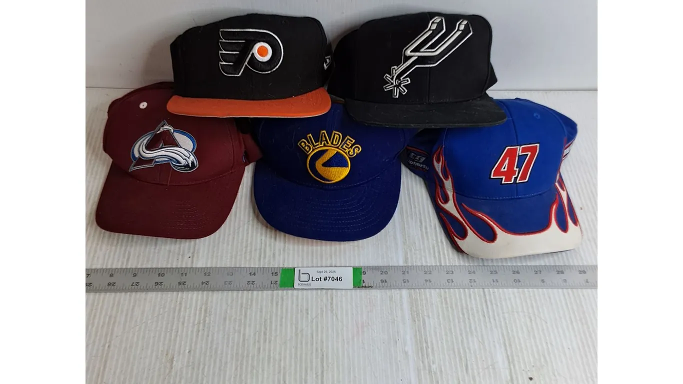 (5) Assorted Sports Hats