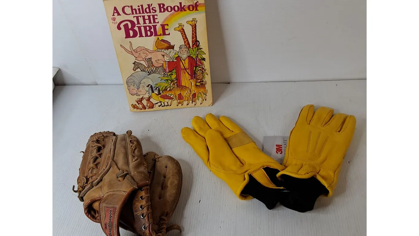 Children's Picture Bible, Insulated Work Gloves-L, Adult Lefthanded Ball Glove