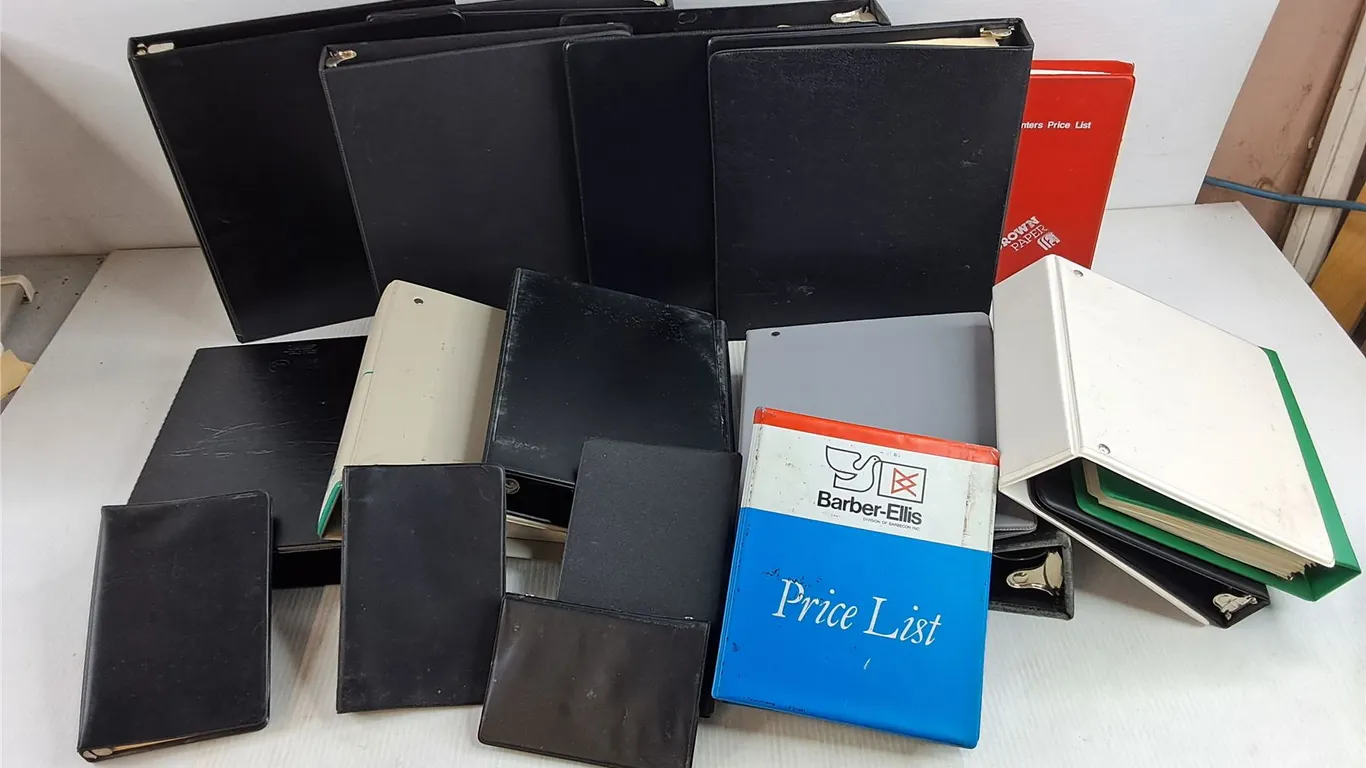 Assorted File Binders