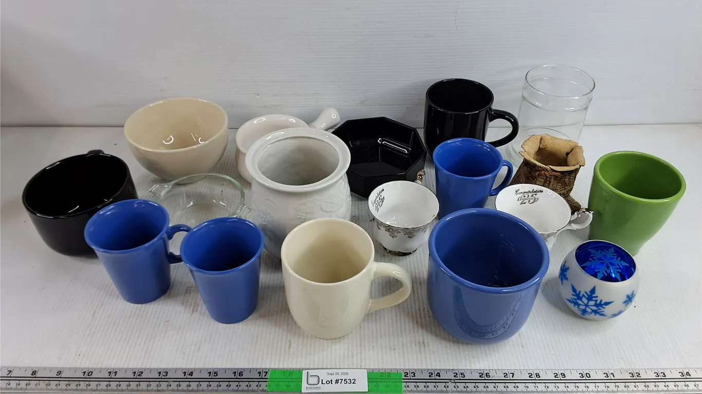 Ceramic Bowls, Soup Bowl, Mugs, Planter, Anniversary Tea Cups, Misc