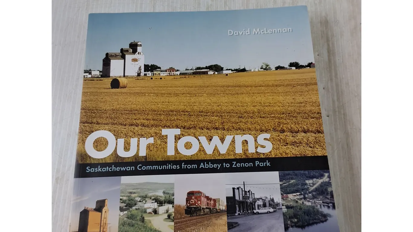 Saskatchewan Our Towns Book Signed