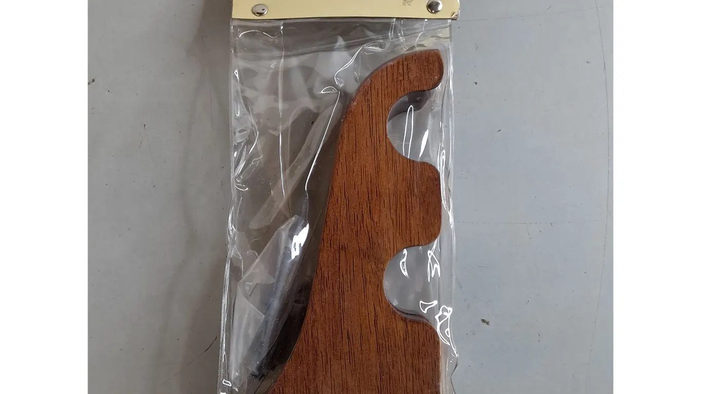 (2) Double Wood Brackets- Sealed