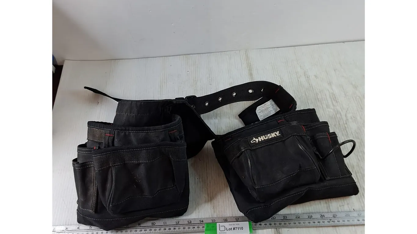 Black Husky Dual Scout Work Belt