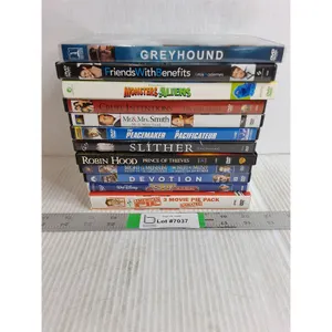 (12) DVD Movies-Greyhound,Devotion,American Pie,Slither and more