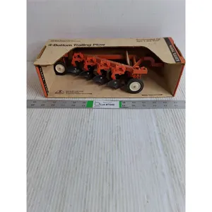 (1) Vintage ERTL 1:16 Die-Cast 4-Bottom Trailing Plow (NOS)