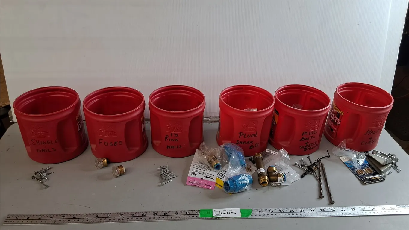 Shingle Nails, Fuses, Bolts, Misc.