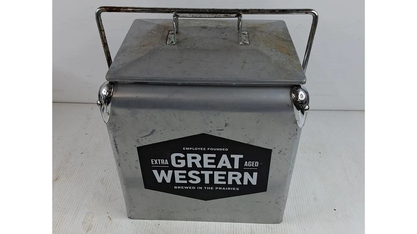 Great Western Metal Beer Cooler
