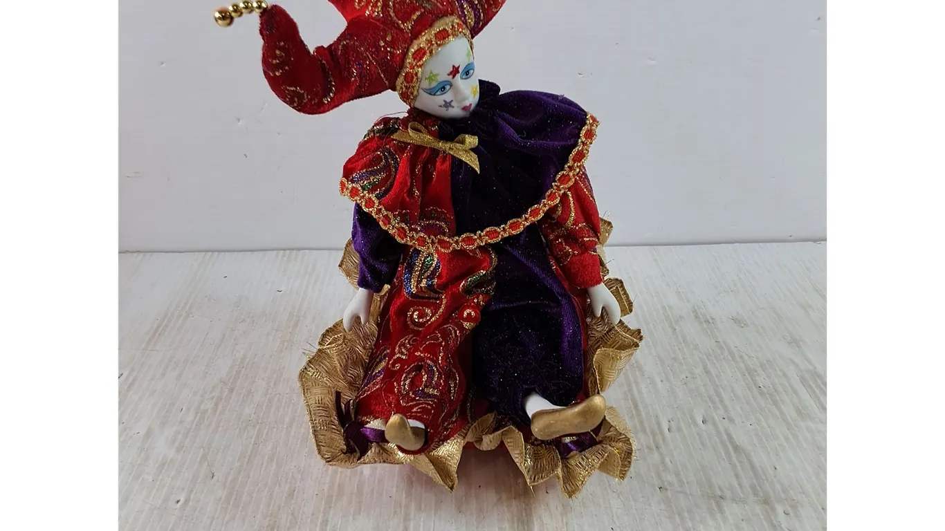 Fancy Doll with Music Box