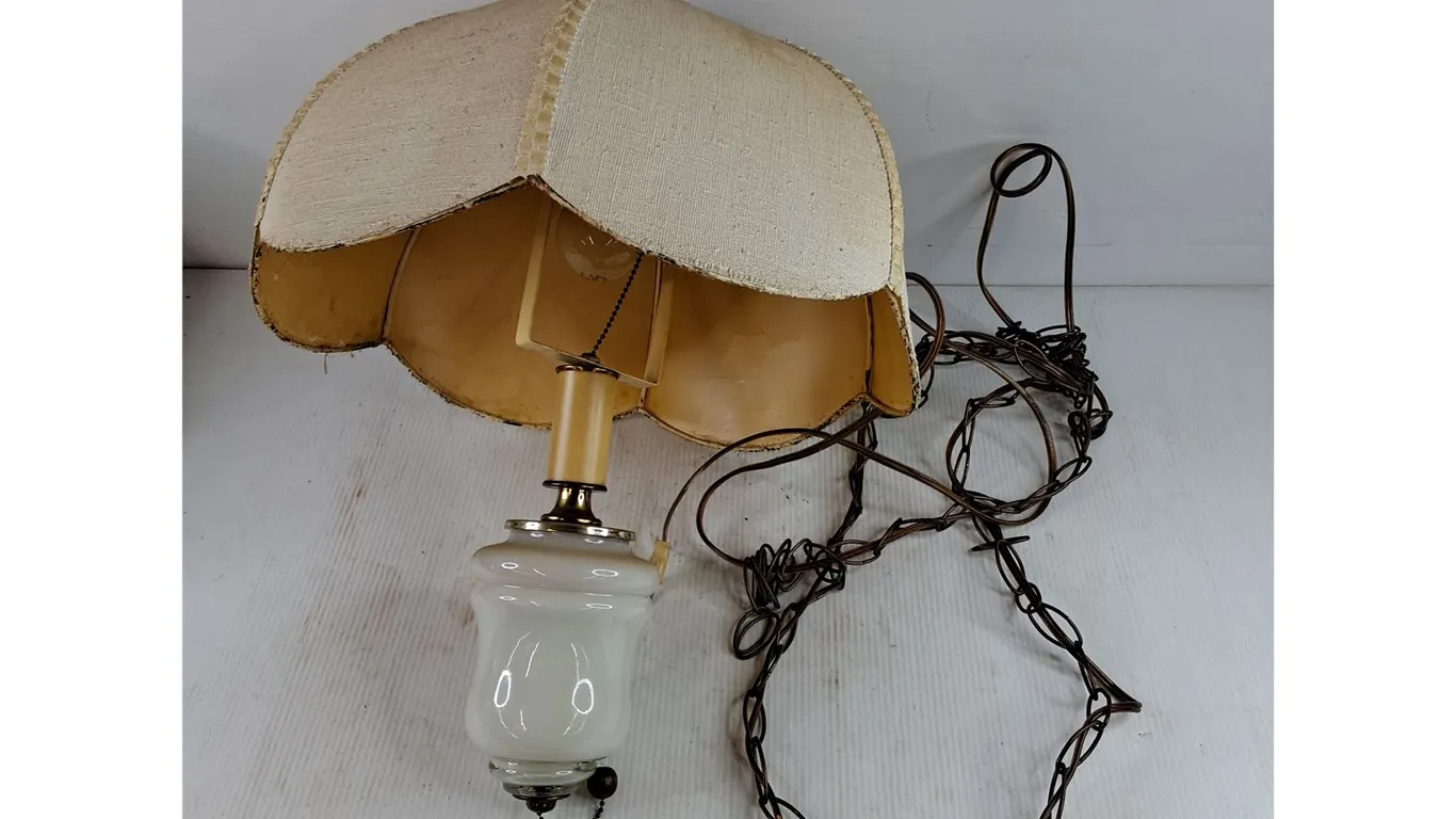 *Hanging Light Fixture - Powers On, As Is
