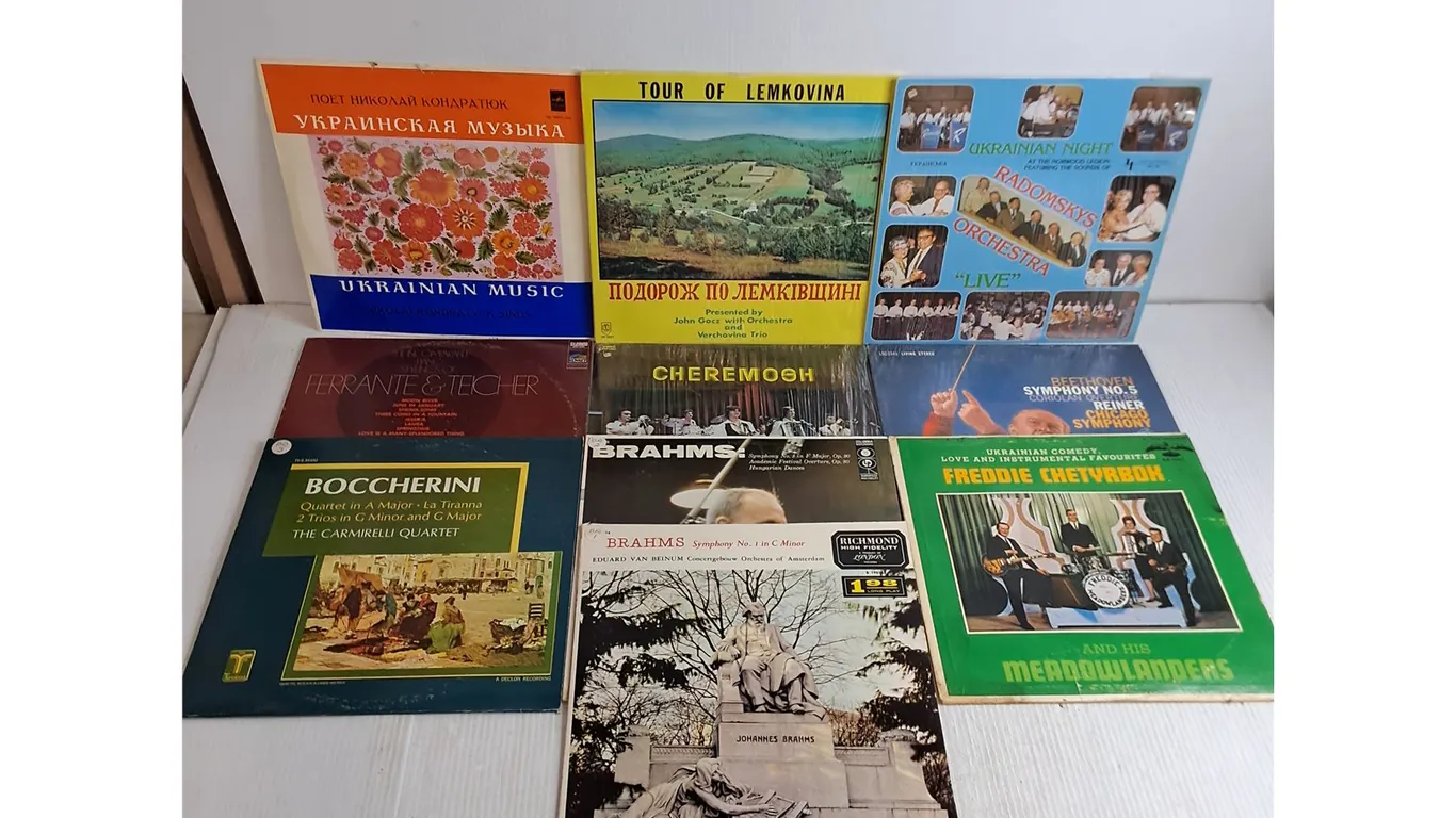 (10) Classical & Ukrainian Music Records