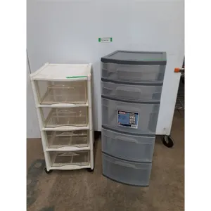 * (2) 4/5 Bin File Organizers (Sterilite & Rubbermaid) - Cannot Ship