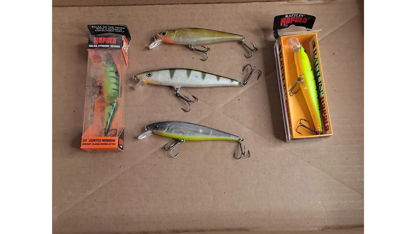 (5) Unused Fishing Lures
