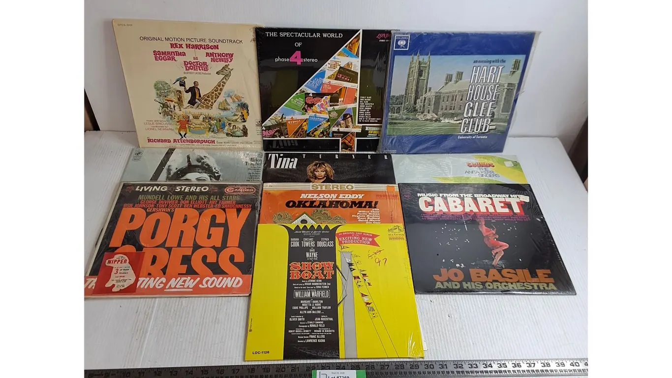 (10) Records - Tina Turner, Show Boat, Porgy & Bess