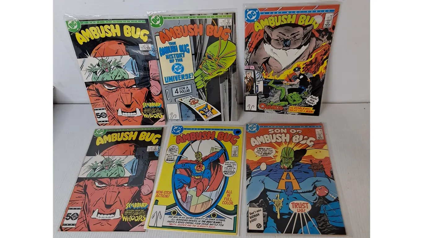 (6) Ambush Bug Comics